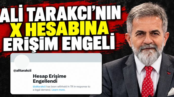 Ali Tarakcı'nın sosyal medya hesabına erişim engellendi