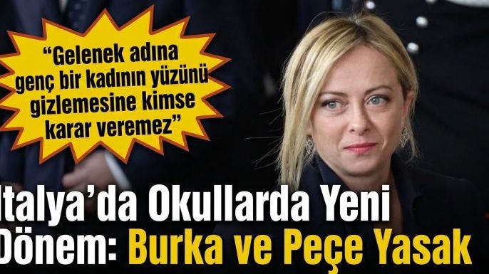 İtalya’da Okullarda Yeni Dönem: Burka ve Peçe Yasak