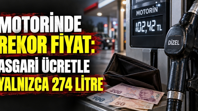 Motorin 100 TL’yi Aştı: Akaryakıt Fiyatları Artık Ekrana Sığmıyor
