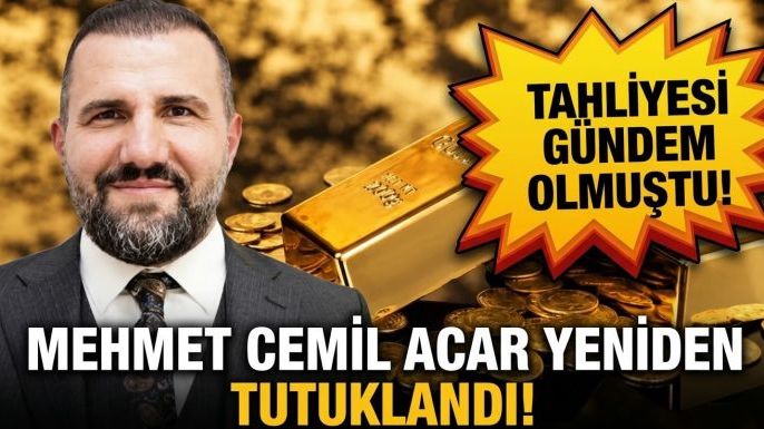 Tahliyesi Gündem Olmuştu: Mehmet Cemil Acar Yeniden Tutuklandı!