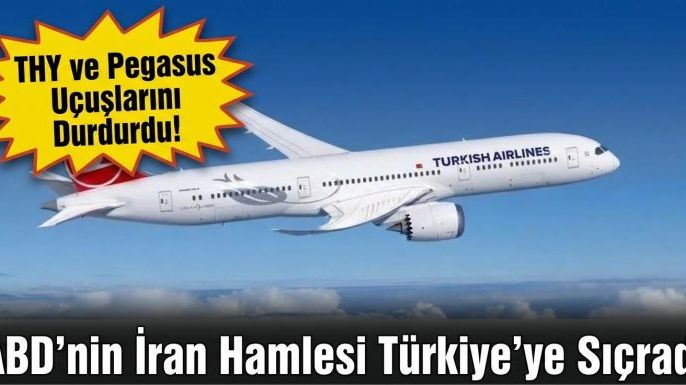 Türk havayolları İran seferlerini durdurdu