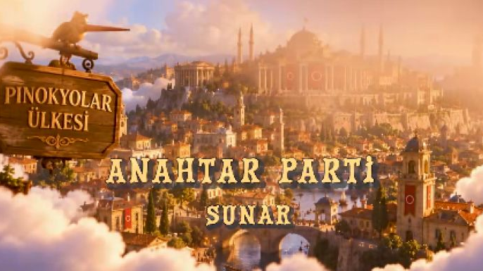 Anahtar Parti’den çok konuşulacak video! Pinokyolar ülkesi