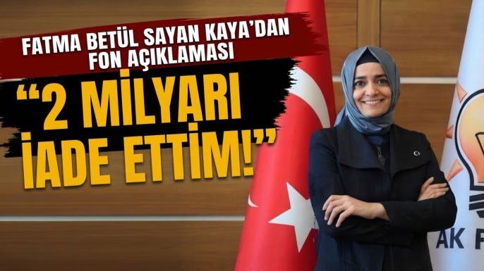 Fatma Betül Sayan Kaya Suskunluğunu Bozdu: Sadece Ana Parayı Aldım