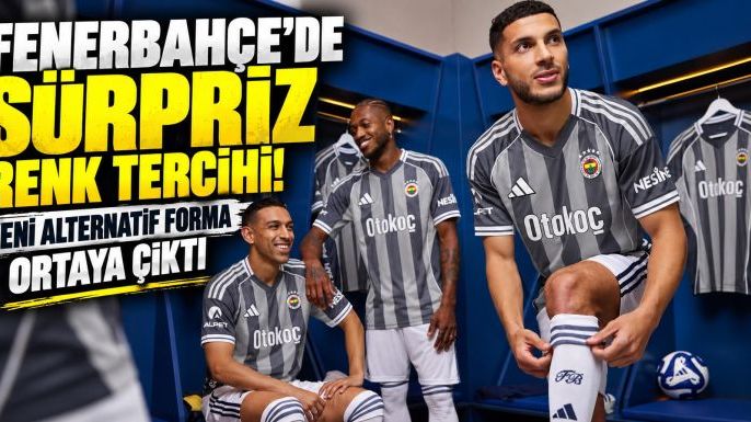 Fenerbahçe'de Sürpriz Renk Tercihi: Yeni Alternatif Forma Ortaya Çıktı