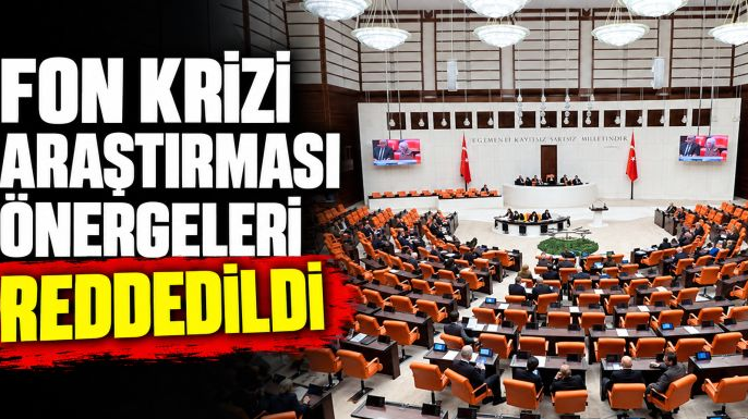 Fon önergelerine AKP ve MHP’den ret
