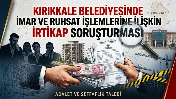 Kırıkkale Belediyesinde İmar ve Ruhsat İşlemlerine İlişkin İrtikap Soruşturması
