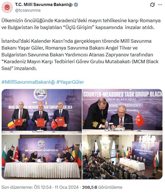 MSB: Montrö Sözleşmesi\