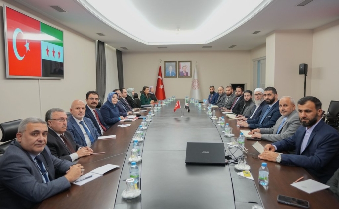 Eğitim iş birliği için Suriye heyeti Türkiye\