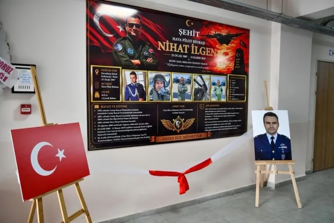 Şehit pilot binbaşı Nihat İlgen\