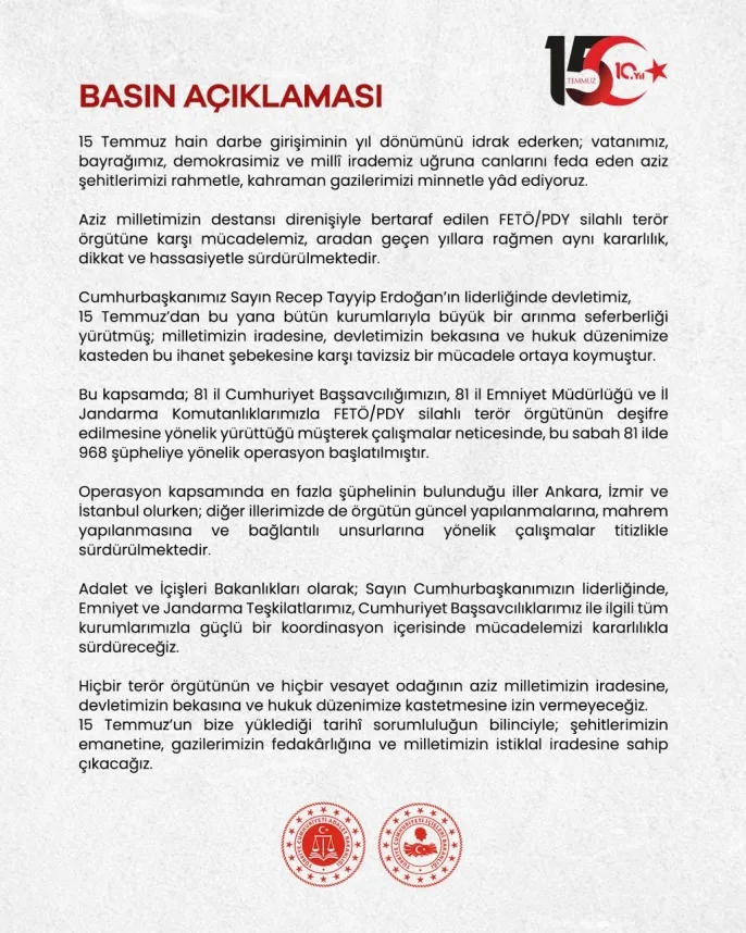 81 ilde FETÖ\