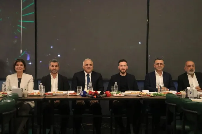 Amed Sportif ile Erzurumspor maç öncesi buluştu 2