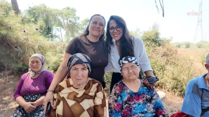 TİP heyeti, İkizköylülerle Akbelen\