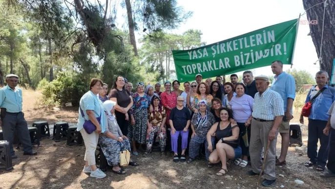 TİP heyeti, İkizköylülerle Akbelen\