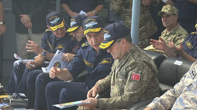 Denizkurdu-I tatbikatında ilk dikey insansız hava aracı kalkışı 3