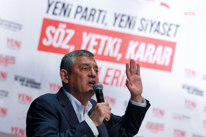 Özgür Özel, Erdoğan\