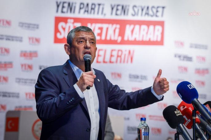 Özgür Özel, Erdoğan\