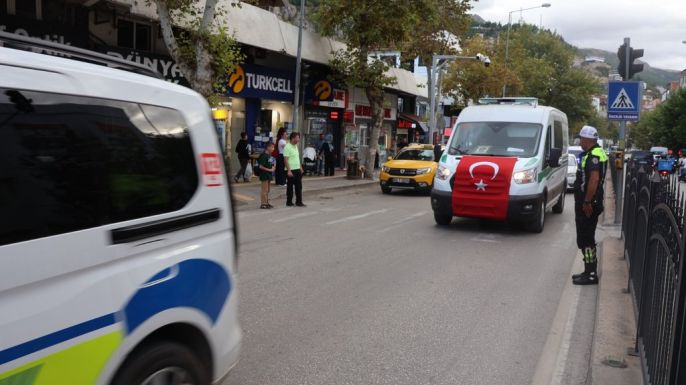 Şehit polis Batuhan Sarıyalçınkaya, meslektaşlarıyla uğurlandı 2
