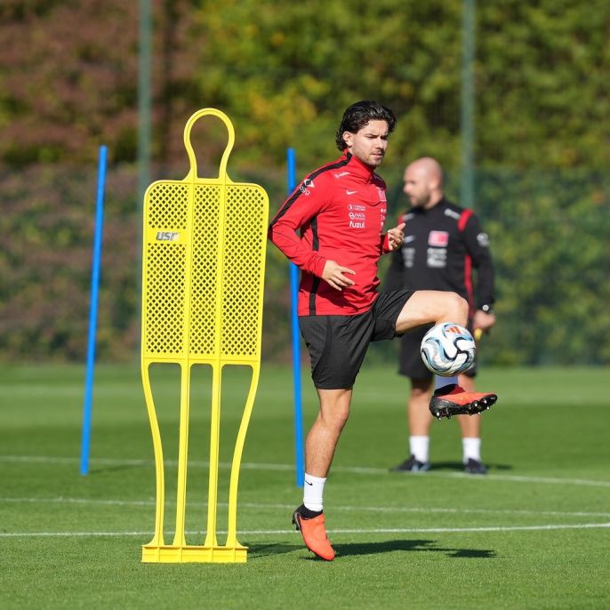 A Milli futbol takımı, İtalya maçı için antrenman yaptı 4