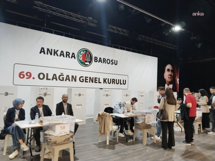 Ankara Barosu seçimlerinde oy sayım işlemlerine başlandı 1