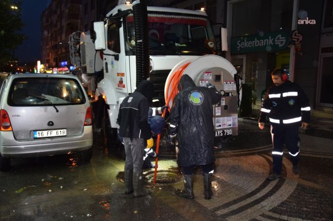 BASKİ, sağanak yağış nedeniyle 20 ilçede teyakkuzda 6