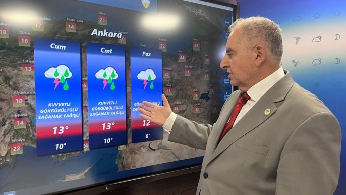 Meteoroloji hafta sonu için kuvvetli yağış uyarısı yaptı 2