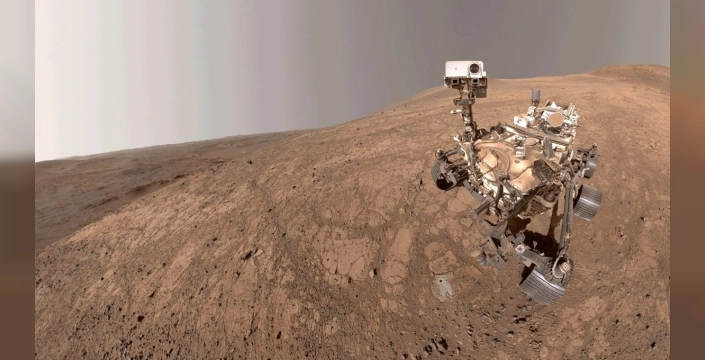 Mars'ın mantosu, 4,5 milyar yıllık kaya parçaları barındırıyor