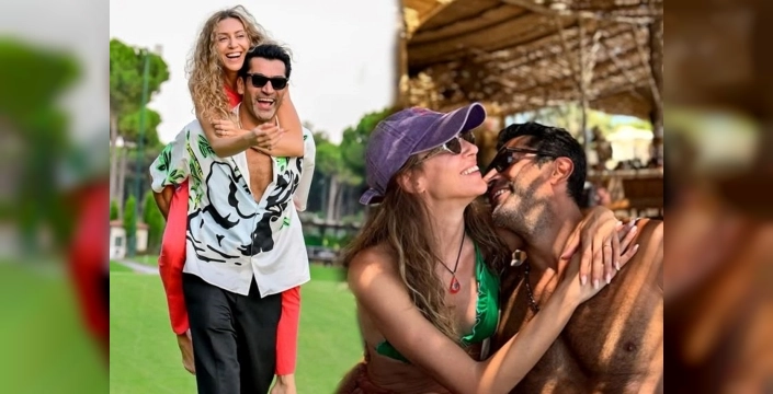 Sinem Kobal ve Kenan İmirzalıoğlu Antalya'dan romantik kareler paylaştı