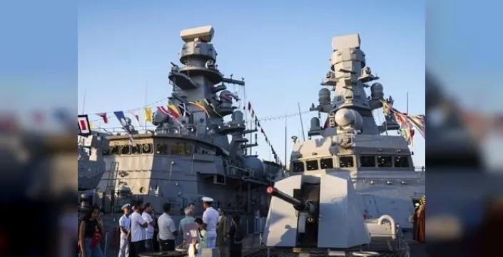 TCG İstanbul ve TCG Oruçreis TEKNOFEST'te sergilendi