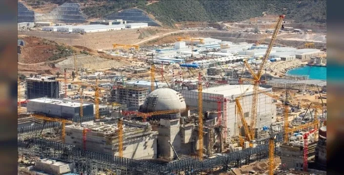 Akkuyu Nükleer Güç Santrali'nin birinci ünitesi işletmeye hazırlanıyor