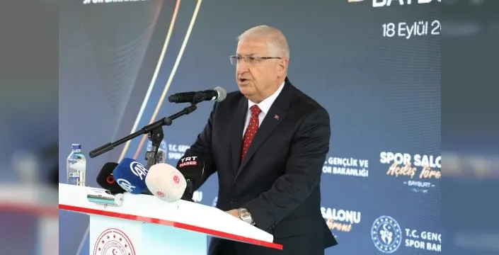 Bakan Güler ve Bakan Bak, Bayburt'ta 4 bin kişilik kapalı spor salonunun açılışını gerçekleştirdi