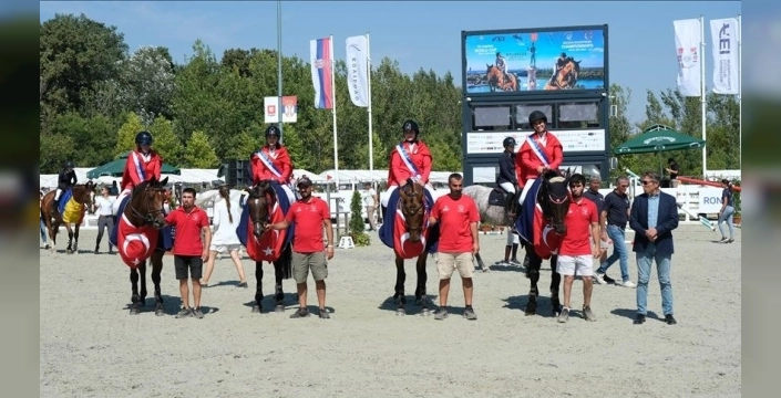 Belgrad'da Türk biniciler şampiyon