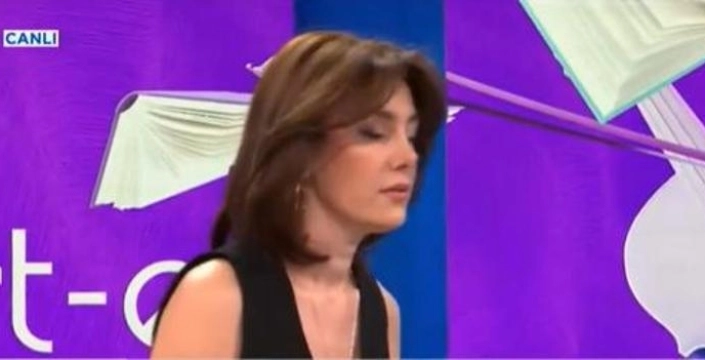 Burcu Binici canlı yayında bayıldı