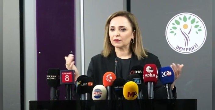 Dem Parti Sözcüsü Doğan: Filistin meselesi çözülmeden Orta Doğu'da özgürlükten bahsedilemez