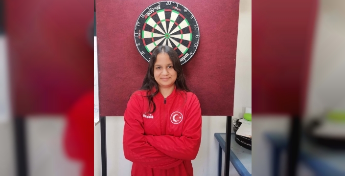 Denizlili Ayşegül Karagöz, Güney Kore'de Genç Kızlar Dart Dünya Şampiyonu oldu