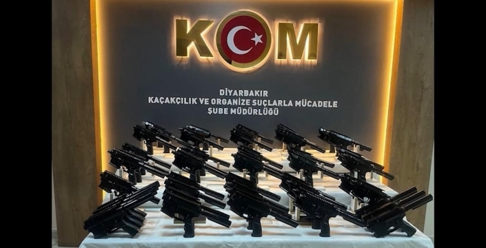 Diyarbakır'da büyük silah operasyonu: 6 şüpheli tutuklandı
