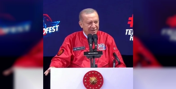 Erdoğan, TEKNOFEST'te Önemli Açıklamalar Yaptı: 'SİHA teknolojisinde dünyada ilk üçteyiz'