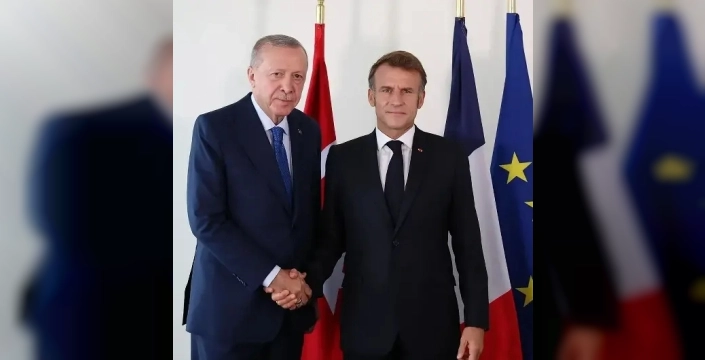 Erdoğan ve Macron, iş birliğini görüştü