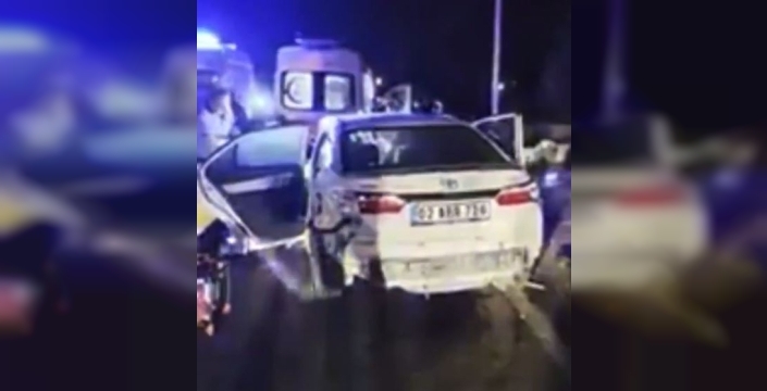 Gaziantep-Kilis yolunda feci kaza: 1 ölü, 3 yaralı