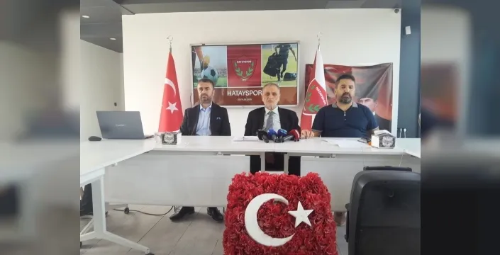 Hatayspor Başkanı Çinçin: 9 Ekim'de Olağanüstü Kongre