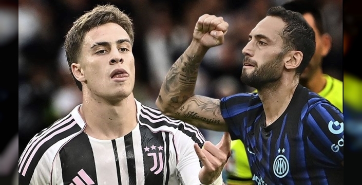 Juventus, Inter'i devirdi: Kenan Yıldız ve Hakan Çalhanoğlu'ndan muhteşem goller