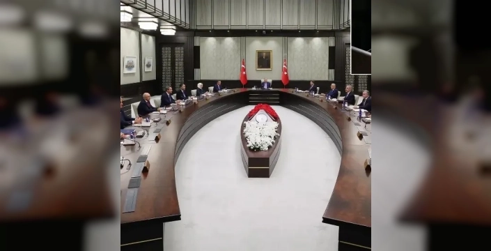 Kabine toplandı: Gündemde ABD görüşmesi, terörle mücadele ve Gazze var