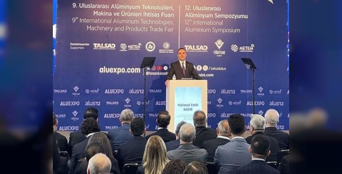Kacır: Türkiye, alüminyumda küresel pazarlarda önemli rekabet avantajına sahip