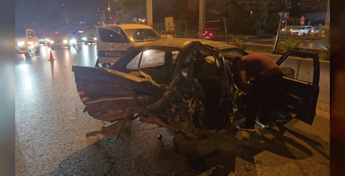 Kadıköy'de zincirleme kaza: 1 yaralı