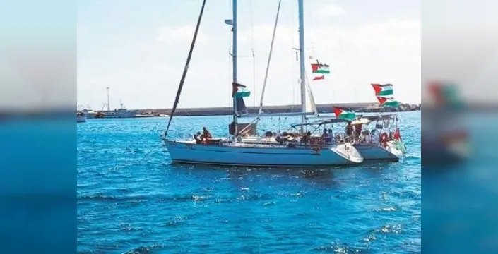 Küresel Sumud Filosu: Gazze'ye doğru ilerlerken dronlar tespit edildi