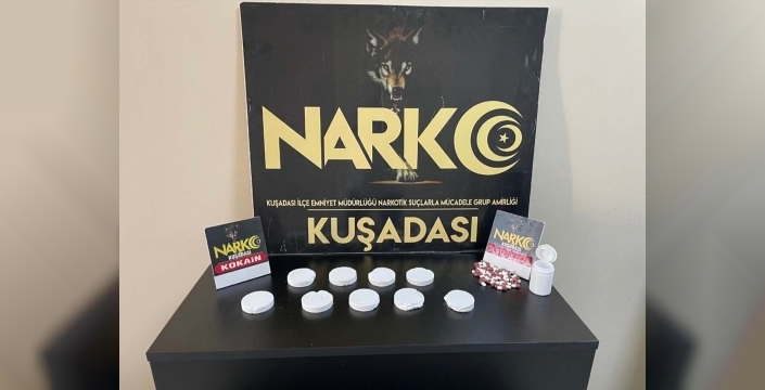Kuşadası'nda uyuşturucu operasyonu: 2 şüpheli tutuklandı