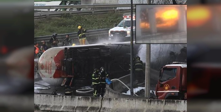 Meksika City'de LPG tankeri faciası: 4 ölü, 90 yaralı