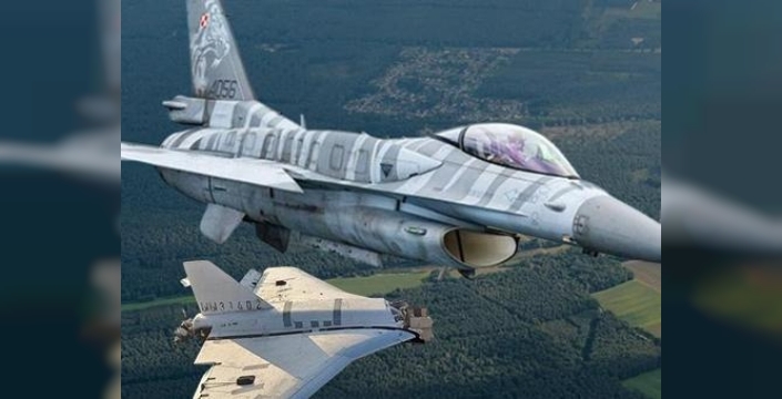 Polonya'da Rus İHA'ları: F-16 Füzesi Eve İsabet Etti