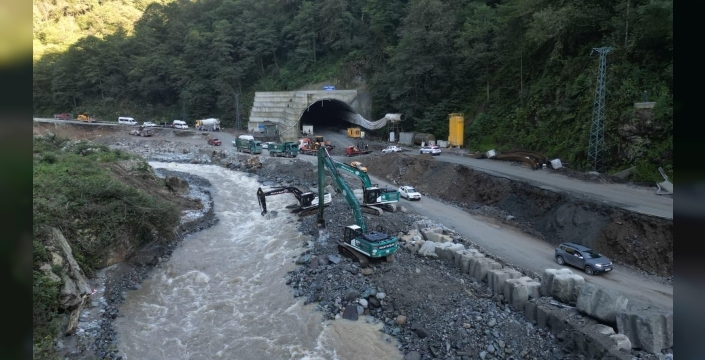 Rize'deki sel felaketinde 136 kişi kurtarıldı