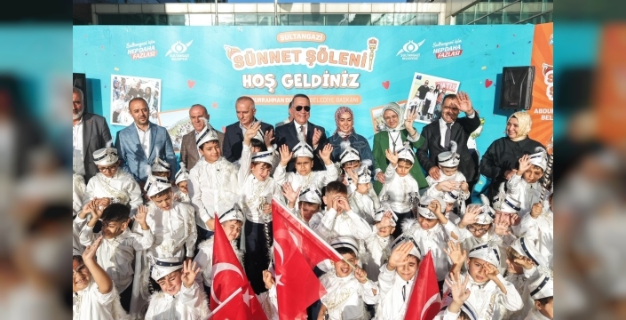 Sultangazi Belediyesi, 1500 çocuğun sünnetini kutladı