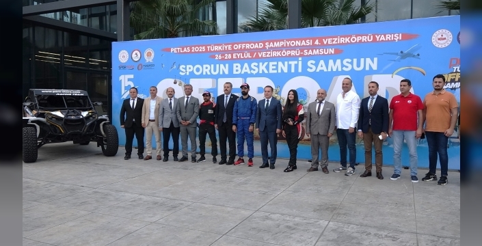 Türkiye Off-Road Şampiyonası'nın 4. ayağı Vezirköprü'de